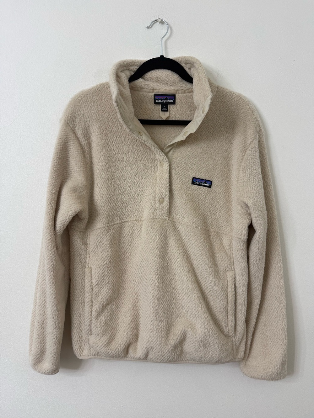 {M} Patagonia Women's Re-Tool Half Snap Pullover Dark Natural